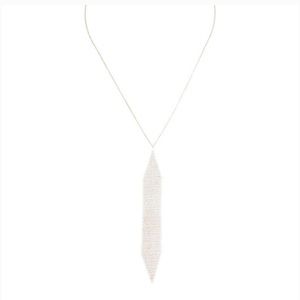 Elsa Peretti Mesh Drop Necklace